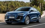 Audi Q6 etron sportback front three quarter Audi Q6 etron sportback front three quarter