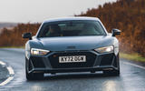 Audi R8 V10 Performance RWD Edition front tracking Audi R8 V10 Performance RWD Edition front tracking