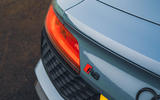 Audi R8 V10 Performance RWD Edition rear badge detail Audi R8 V10 Performance RWD Edition rear badge detail