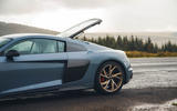 Audi R8 V10 Performance RWD Edition rear window open Audi R8 V10 Performance RWD Edition rear window open