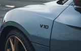 Audi R8 V10 Performance RWD Edition side badge detail Audi R8 V10 Performance RWD Edition side badge detail