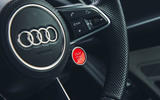 Audi R8 V10 Performance RWD Edition steering wheel close Audi R8 V10 Performance RWD Edition steering wheel close