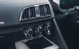 Audi R8 V10 Performance RWD Edition switchgear close Audi R8 V10 Performance RWD Edition switchgear close