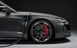 Audi RS E Tron charging port detail