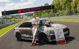 Audi RS3 facelift camo lap record Audi RS3 facelift camo lap record