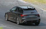 Audi RS3 Nurburgring rear quarter tracking