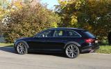 Audi RS4 spy shots