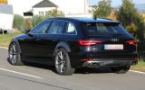 Audi RS4 spy shots