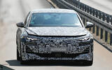 Audi RS6 EV camo front tracking Audi RS6 EV camo front tracking