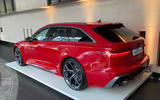 Audi RS6 Performance UK rear quarter