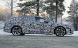 Audi RS6 PHEV camo side tracking Audi RS6 PHEV camo side tracking