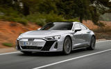 Audi S E Tron front quarter tracking