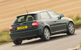 Audi S3 rear three quarter Audi S3 rear three quarter