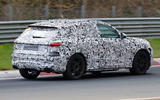 Audi SQ5 track rear three quarter