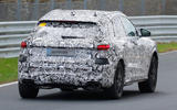 Audi SQ5 track rear Audi SQ5 track rear