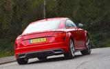 Audi TT rear three quarter Audi TT rear three quarter