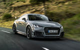 Audi TT RS Iconic front left motion Audi TT RS Iconic front left motion