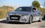 Audi TT RS testing