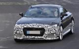 Audi TT RS testing