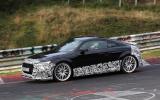 Audi TT RS testing