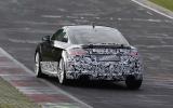 Audi TT RS testing
