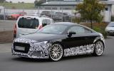 Audi TT RS testing