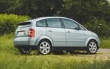 Audi A2 rear right three quarter Audi A2 rear right three quarter