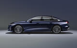Audi A5 saloon side studio Audi A5 saloon side studio