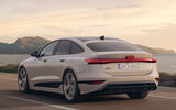 Audi A6 Sportback e tron rear driving Audi A6 Sportback e tron rear driving