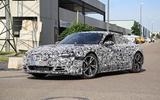 Audi E-tron GT spyshots side 3/4 Audi E-tron GT spyshots side 3/4