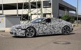 Audi E-tron GT spyshots side front Audi E-tron GT spyshots side fornt