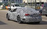 Audi E-tron GT spyshots rear side Audi E-tron GT spyshots rear side