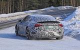 Audi E-Tron GT spyshots rear
