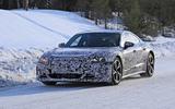 Audi E-Tron GT spyshots front