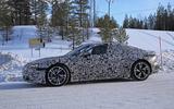 Audi E-Tron GT spyshots side front