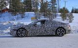 Audi E-Tron GT spyshots side on