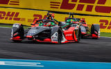 Audi's Formula E experience has boosted development of high-performance electric drivetrains Formula E race action