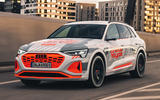 Audi e tron prototype driving side