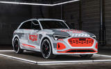 Audi e tron prototype standing front side