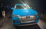 Audi E-tron 2019 official launch static nose