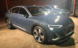 Audi E-tron Sportback front