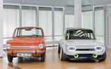 Audi EP4 EV with NSU Prinz