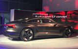 Auto E-tron GT concept official show debut - rear