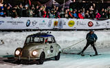 The GP Ice Race has its roots in Scandinavian 'skijoring': whether it's behind an iconic Auto Union DKW F91...