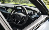 #2 The standout feature of our Audi e-tron GT quattro’s interior was undoubtedly the all-digital display #2 The standout feature of our Audi e-tron GT quattro’s interior was undoubtedly the all-digital display