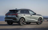 Audi Q3 2025 rear 3:4 Audi Q3 2025 rear 3:4