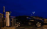 audi q4 e tron charging night 0