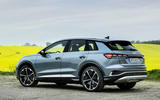 Range has been increased: the updated Audi Q4 Sportback 45 e-tron now delivers up to 349 miles (WLTP) Range has been increased: the updated Audi Q4 Sportback 45 e-tron now delivers up to 349 miles (WLTP)