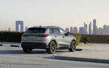 Twin-motor Audi Q4 55 e-tron quattro models boast 340PS, getting from 0-62mph in as little as 5.4sec Twin-motor Audi Q4 55 e-tron quattro models boast 340PS, getting from 0-62mph in as little as 5.4sec