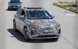 Audi Q4 E-tron Sportback spyshot front side Audi Q4 E-tron Sportback spyshot front side